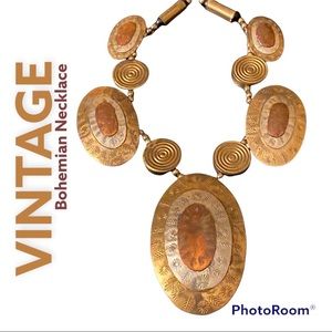Vintage Bohemian Necklace (Circa 1960)